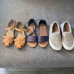 Girls shoe lot size 13